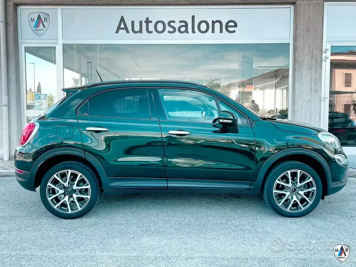 Usata Fiat 500X Cross Plus 170 CV (125 kW) 2016 Verde SUV