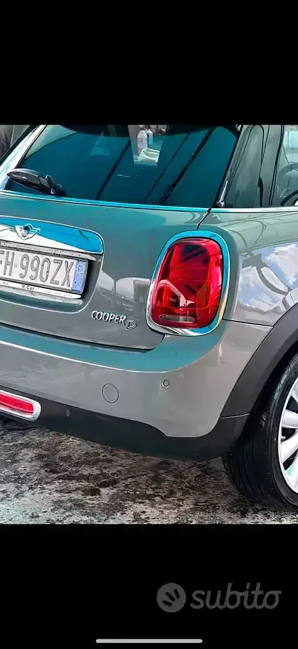Usata Mini Cooper D 116 CV (85 kW) 2017 Grigio Utilitaria