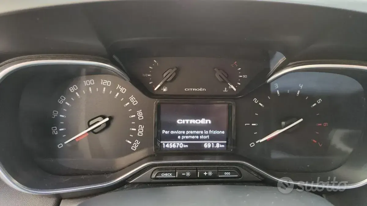 Usata Citroën C3 99 CV (72 kW) 2017 Bianco Station wagon