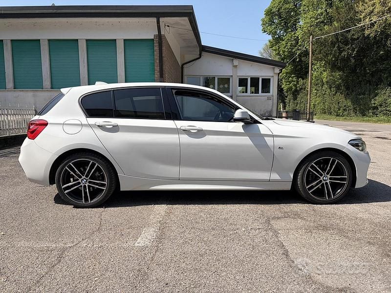 Usata BMW 116 M Sport 2018 Bianco Utilitaria