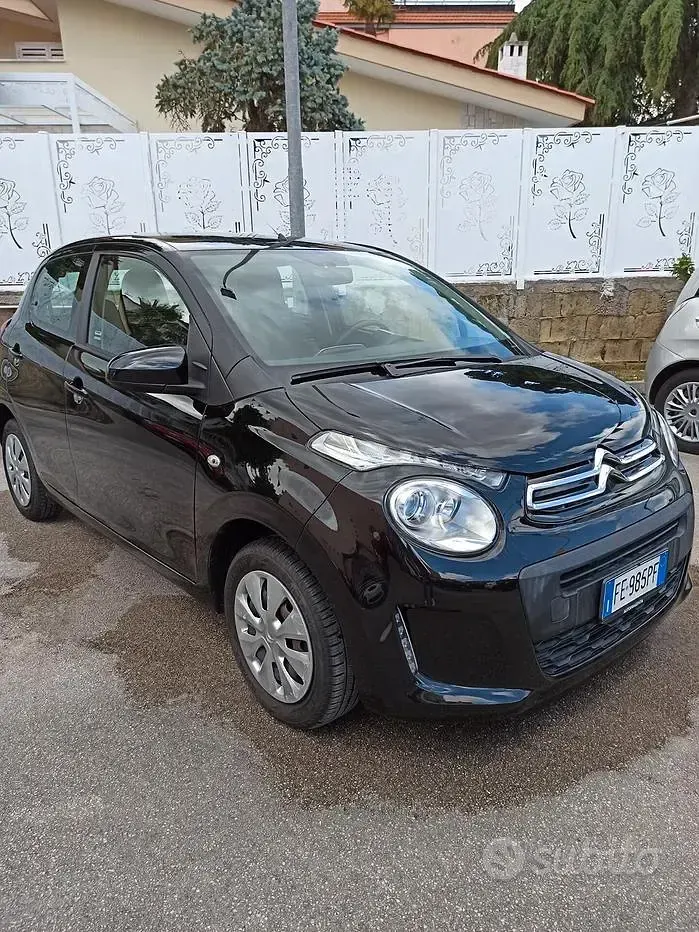Usata Citroën C1 Feel 69 CV (50 kW) 2016 Nero Utilitaria