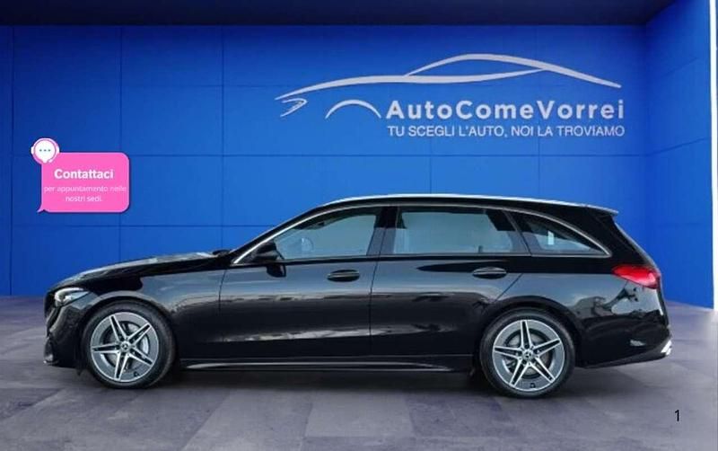 Nero Usata 2024 Mercedes C200 Advanced Plus Station wagon | 46.000 € (Buon prezzo) - Immagine 1/4
