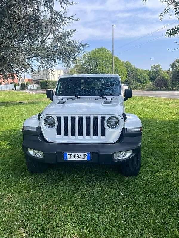 Usata Jeep Wrangler Sahara 272 CV (200 kW) 2021 Bianco SUV
