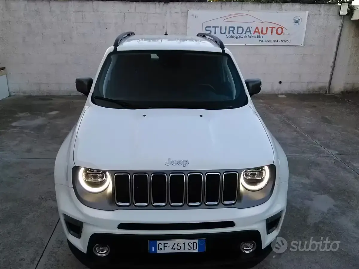 Usata Jeep Renegade Limited 130 CV (95 kW) 2021 Bianco SUV