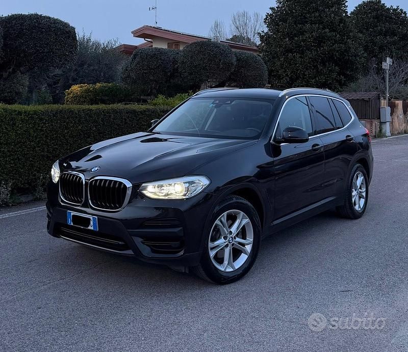 Usata BMW X3 Advantage 190 CV (139 kW) 2019 Nero SUV