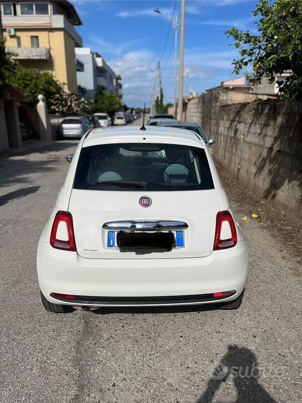 Usata Fiat 500 Pop 69 CV (50 kW) 2017 Bianco Utilitaria