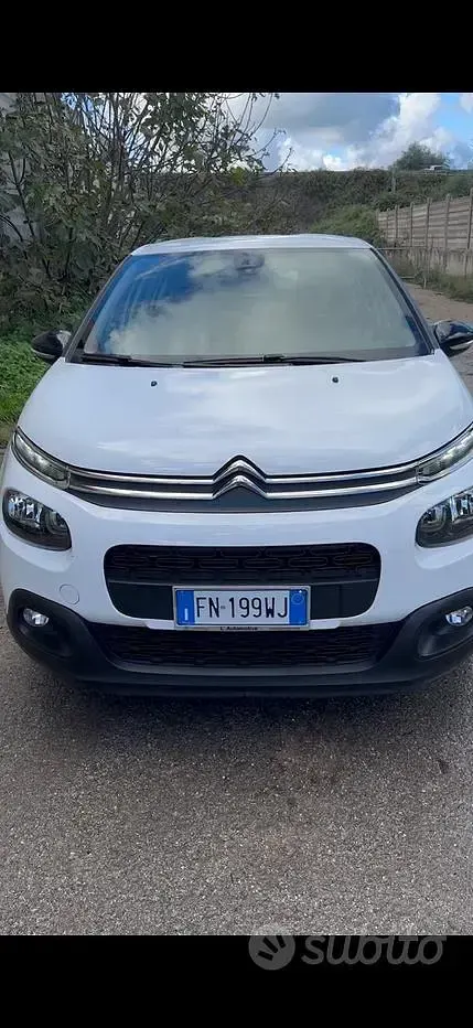 Usata Citroën C3 82 CV (60 kW) 2018 Bianco Utilitaria