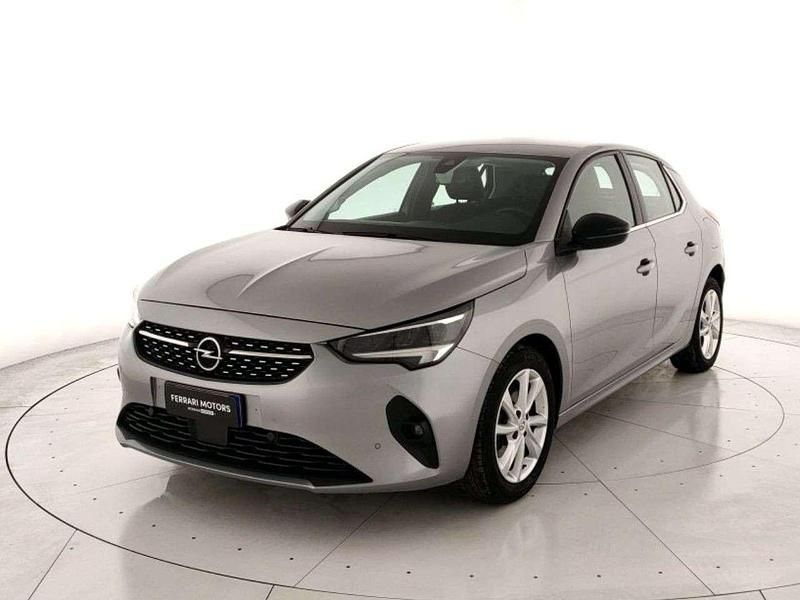 Grigio metallizzato Usata 2021 Opel Corsa Elegance Tre volumi | 9890 € (Buon prezzo) - Immagine 1/4