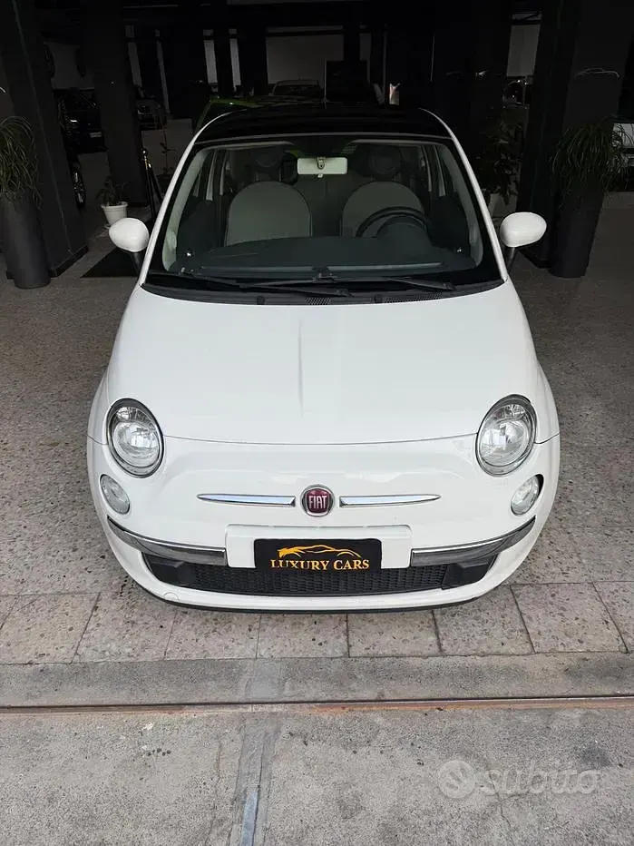 Usata Fiat 500 Lounge 69 CV (50 kW) 2013 Bianco Berlina