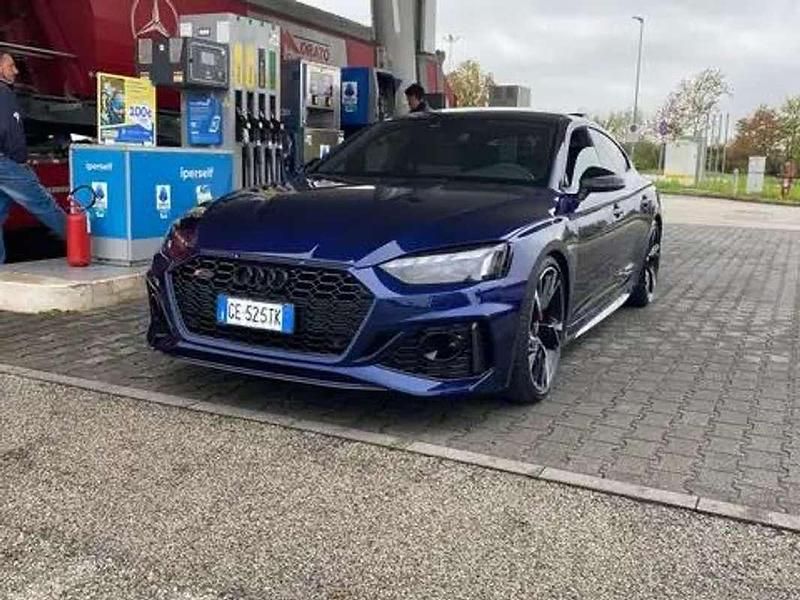 Usata Audi RS5 Ambiente 450 CV (330 kW) 2021 Blu/azzurro Coupé