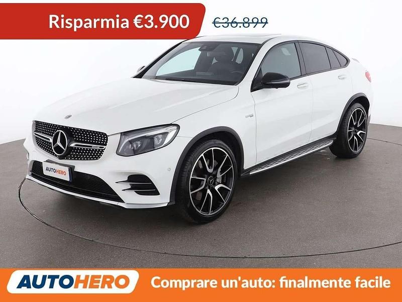 Usata Mercedes GLC43 AMG AMG 367 CV (269 kW) 2019 Bianco Coupé