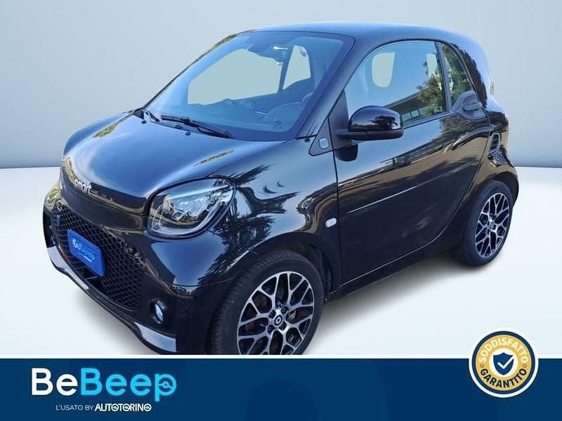 Nero metallizzato Usata 2021 Smart ForTwo Electric Drive Prime Tre volumi | 12.300 € (Buon prezzo) - Immagine 1/3