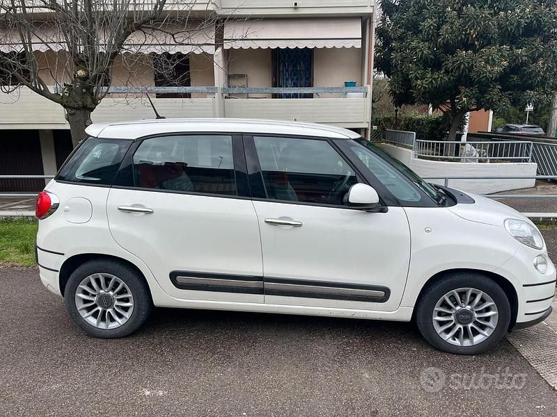 Usata Fiat 500L Easy 95 CV (69 kW) 2014 Bianco Monovolume