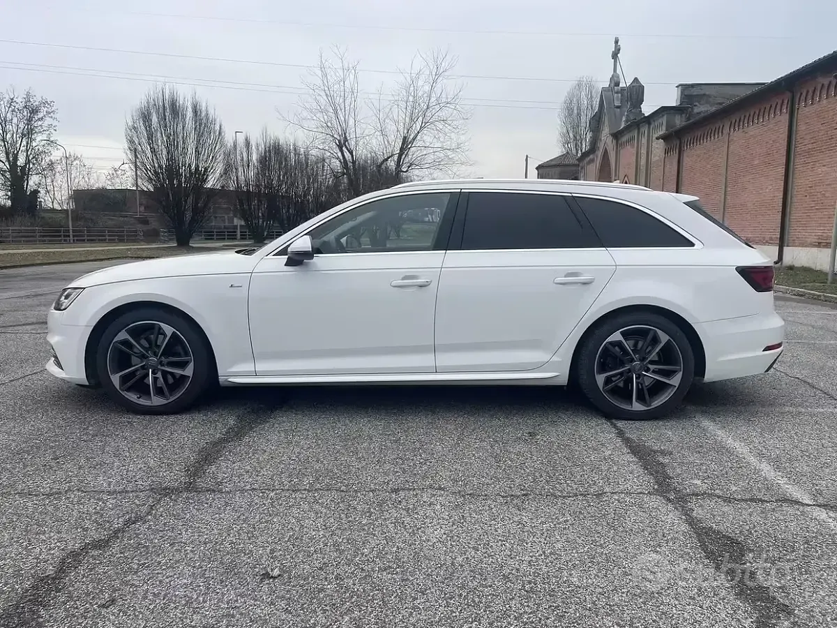 Usata Audi A4 S-Line 122 CV (89 kW) 2018 Bianco Station wagon