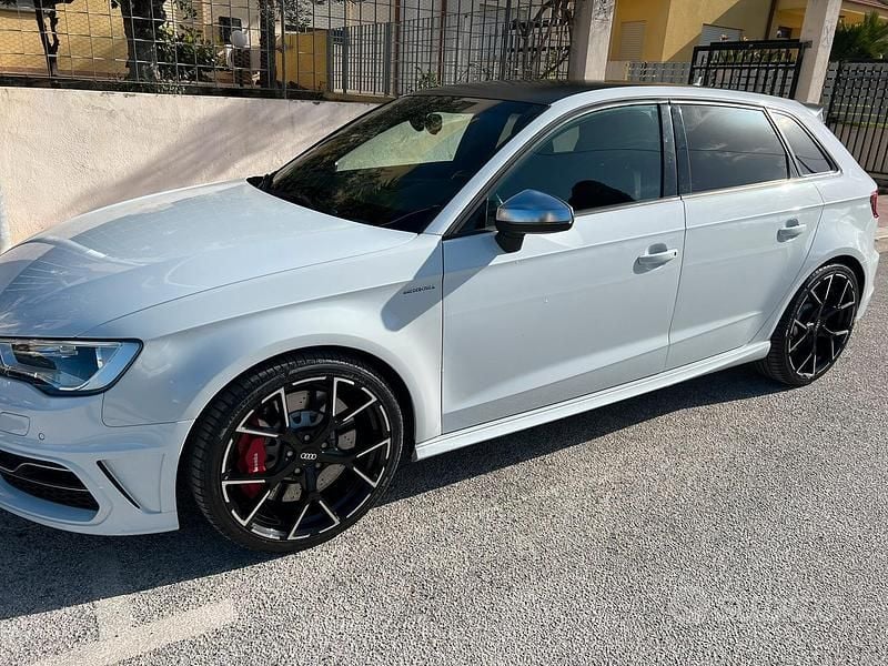 Usata Audi S3 265 CV (194 kW) 2014 Bianco Berlina