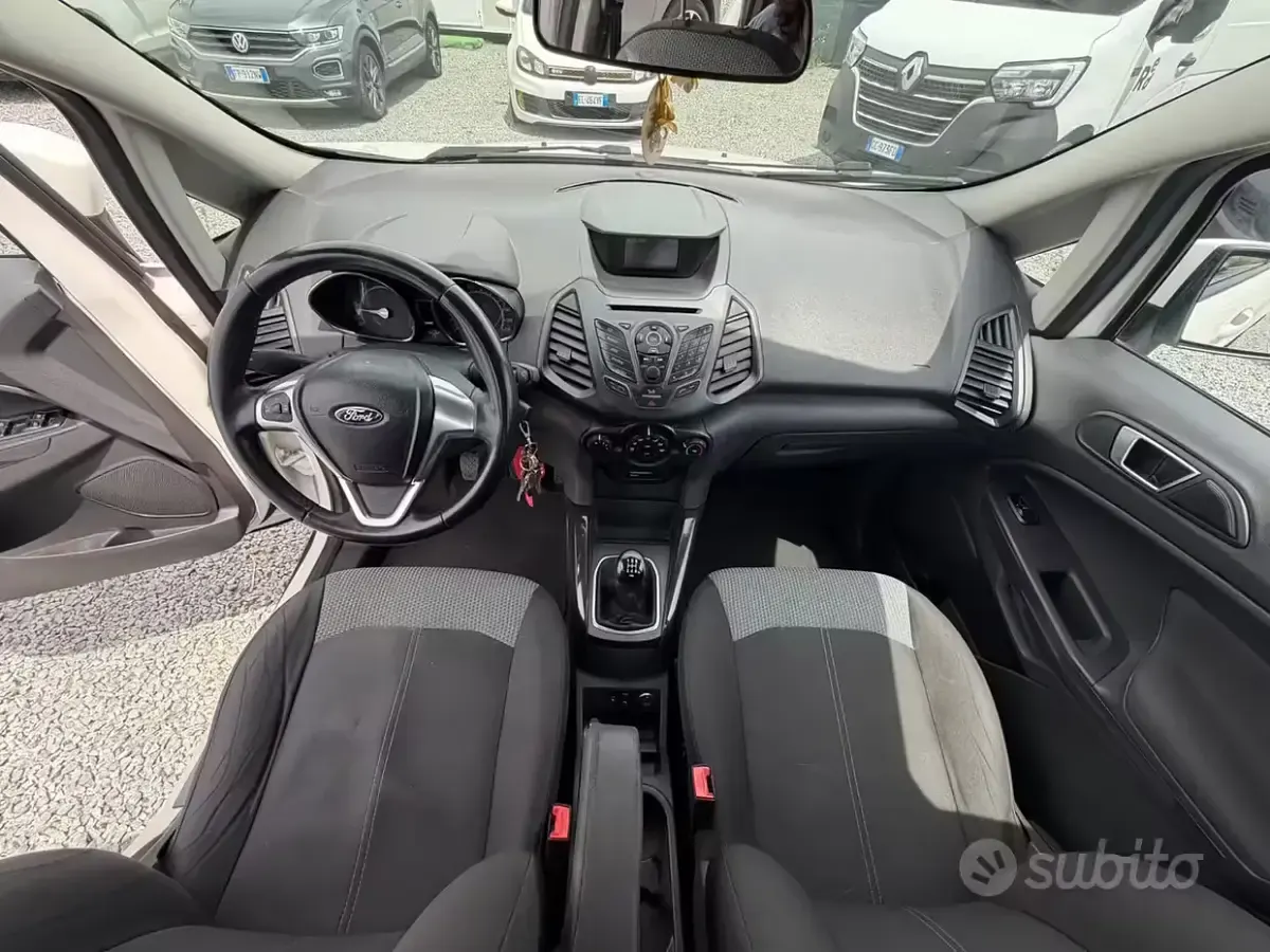 Usata Ford Ecosport 95 CV (69 kW) 2017 Bianco SUV