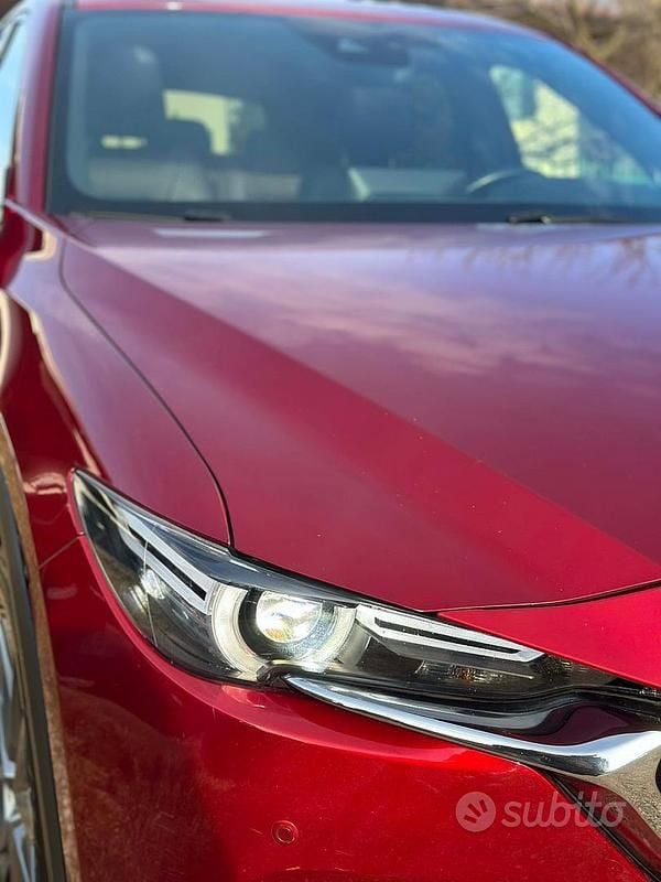 Usata Mazda CX-5 Signature 184 CV (135 kW) 2021 Rosso SUV