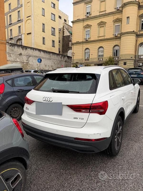 Usata Audi Q3 Advanced Plus 150 CV (110 kW) 2019 Bianco SUV