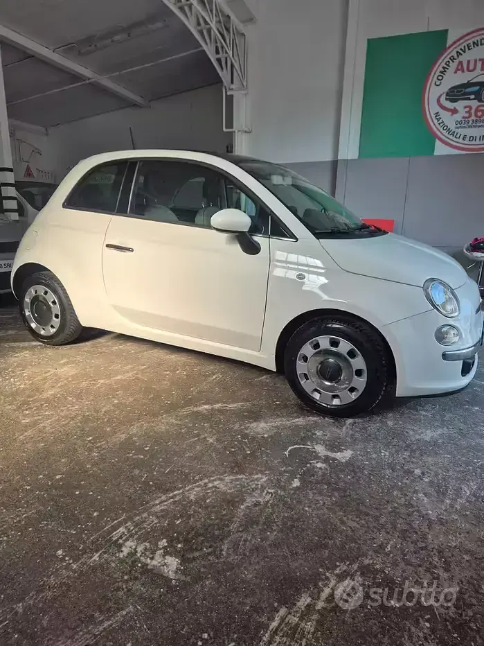 Usata Fiat 500 69 CV (50 kW) 2013 Bianco Berlina