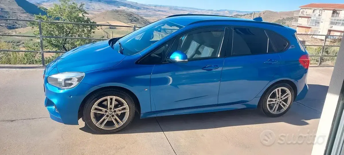 Usata BMW 218 M Sport 150 CV (110 kW) 2017 Blu Berlina