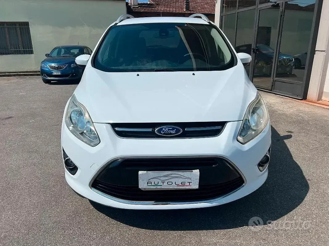Usata Ford Grand C-Max 116 CV (85 kW) 2012 Bianco Monovolume