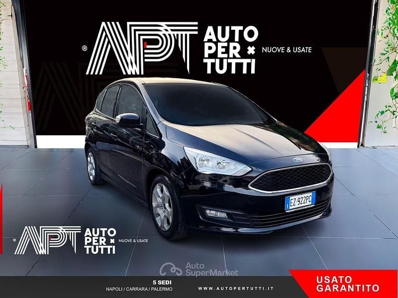 Usata Ford C-MAX S 101 CV (74 kW) 2015 Nero Monovolume