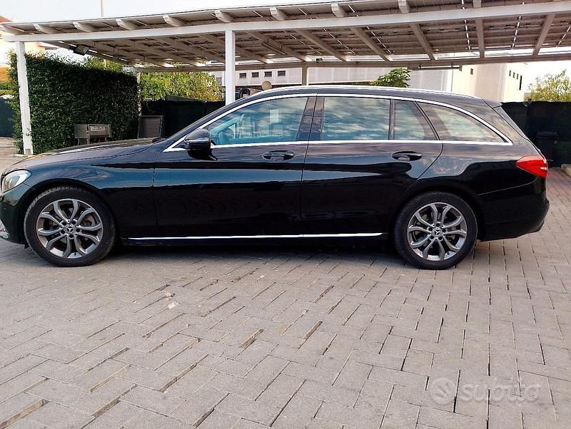 Usata Mercedes C200 2019 Nero Berlina