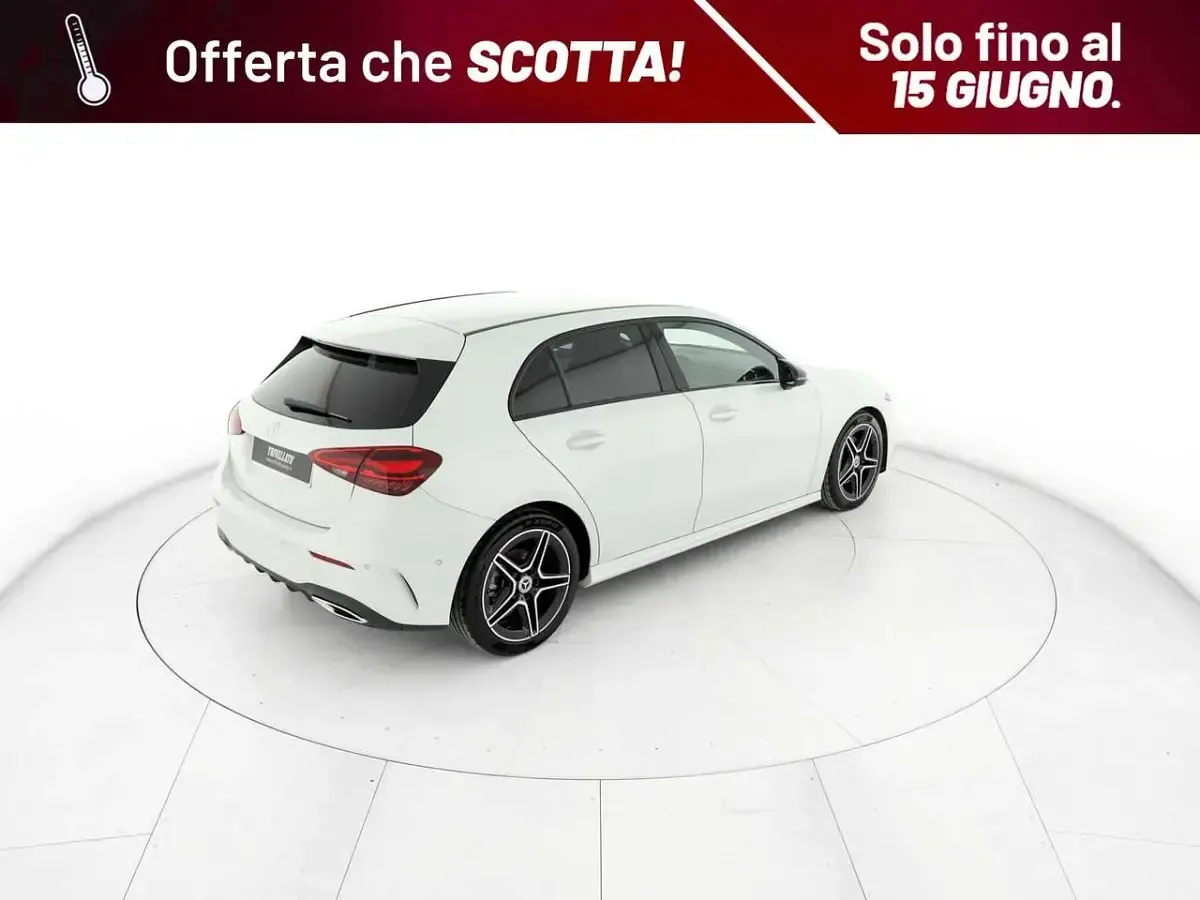Usata Mercedes A200 Advanced Plus 150 CV (110 kW) 2023 Bianco Berlina