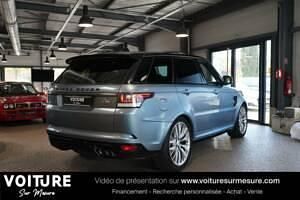 Usata Land Rover Range Rover Sport SVR 551 CV (405 kW) 2017 Blu SUV