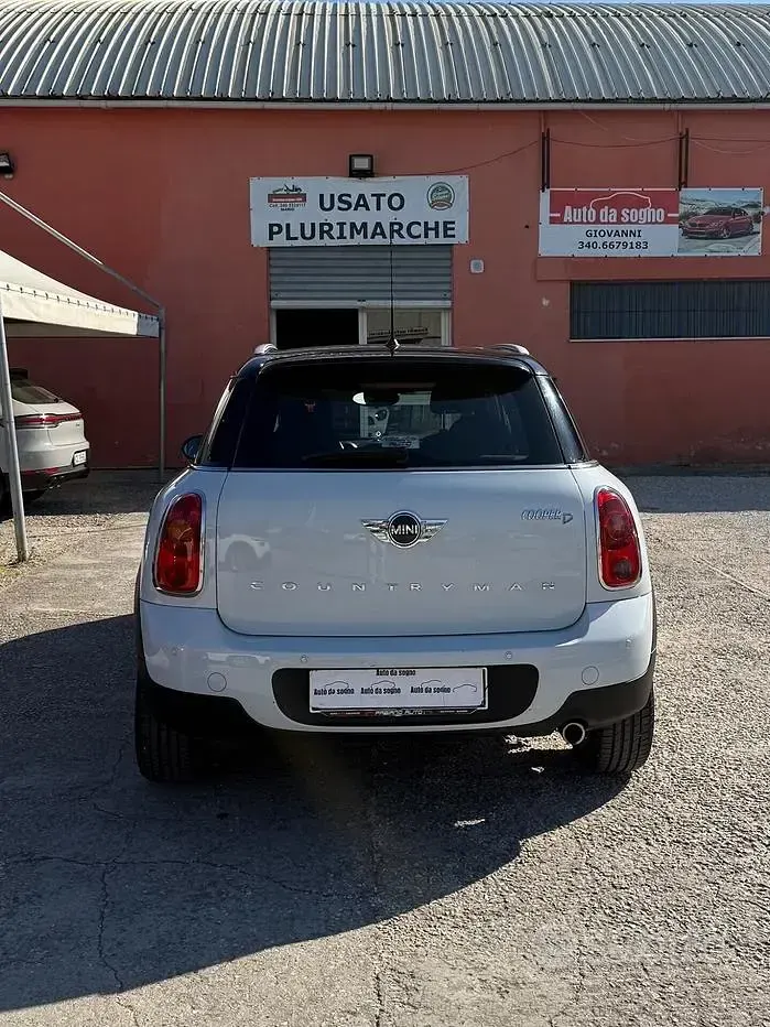 Usata Mini Cooper D Countryman 111 CV (81 kW) 2011 Bianco SUV