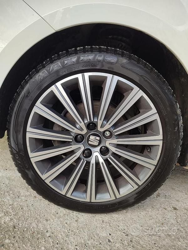 Usata Seat Ibiza 75 CV (55 kW) 2015 Bianco Utilitaria