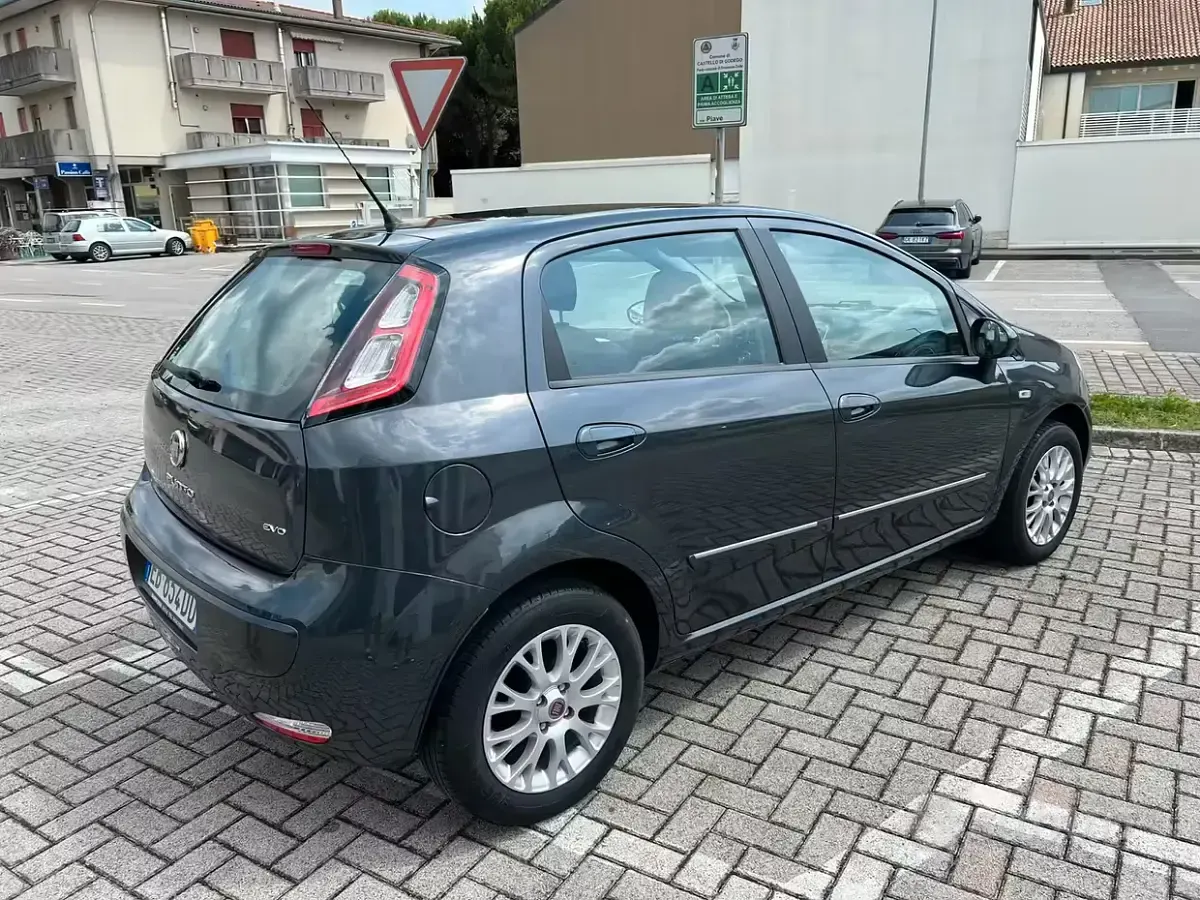 Usata Fiat Punto Evo Dynamic 65 CV (47 kW) 2010 Grigio Utilitaria