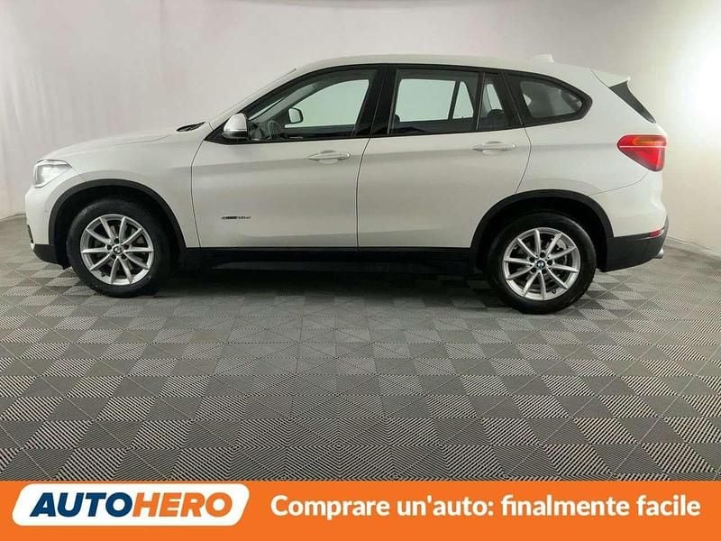 Usata BMW X1 Advantage 150 CV (110 kW) 2016 Bianco SUV