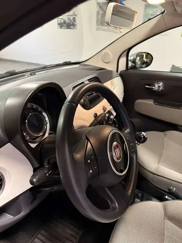 Usata Fiat 500 Lounge 69 CV (50 kW) 2009 Cabrio