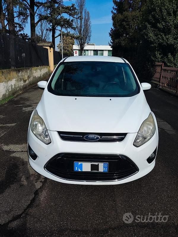 Usata Ford C-MAX Titanium 115 CV (84 kW) 2011 Bianco Monovolume