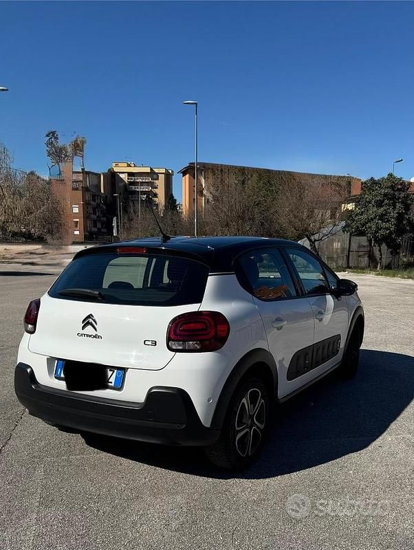 Usata Citroën C3 PureTech 110 CV (80 kW) 2018 Bianco Utilitaria
