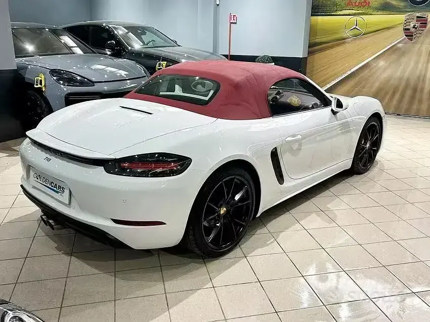 Usata Porsche Boxster 350 CV (257 kW) 2016 Bianco Cabrio