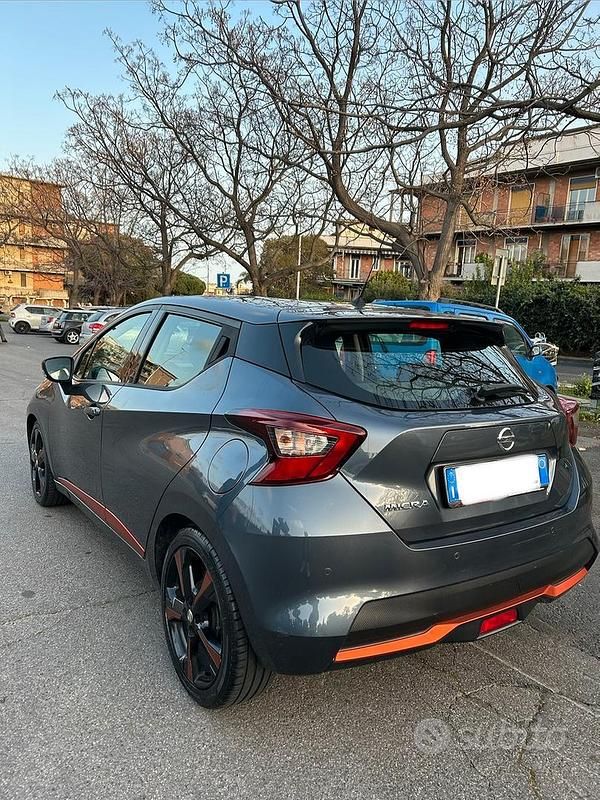 Usata Nissan Micra Tekna 2017 Grigio Utilitaria