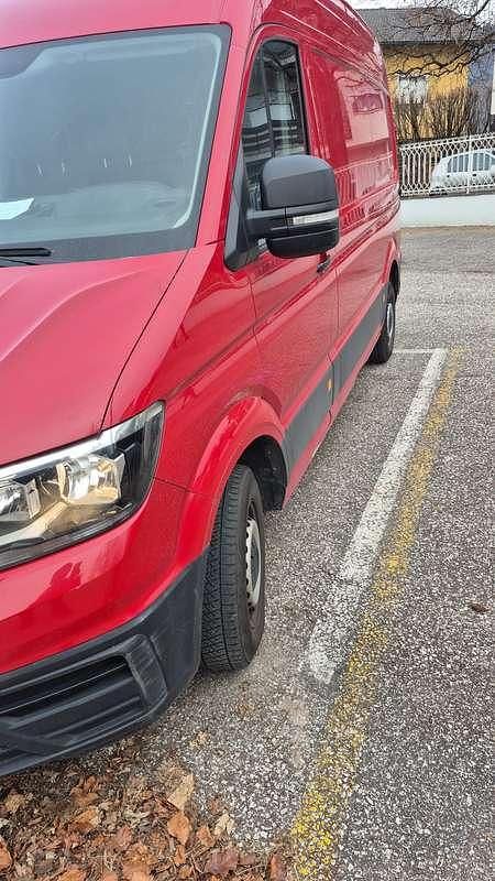 Usata VW Crafter 140 CV (102 kW) 2019 Rosso Furgone