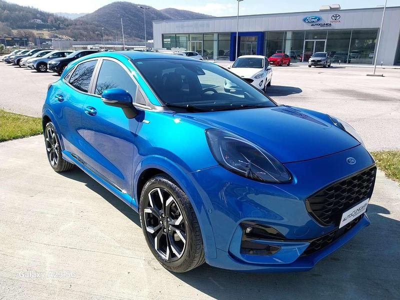Usata Ford Puma ST-Line X 124 CV (91 kW) 2021 Blu/azzurro SUV