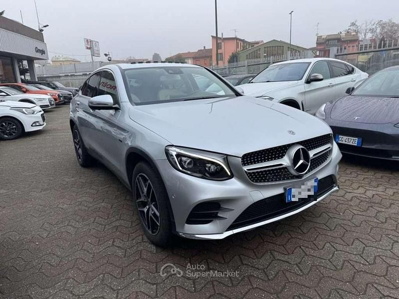 Usata Mercedes GLC450 Premium 211 CV (155 kW) 2018 Argento Coupé
