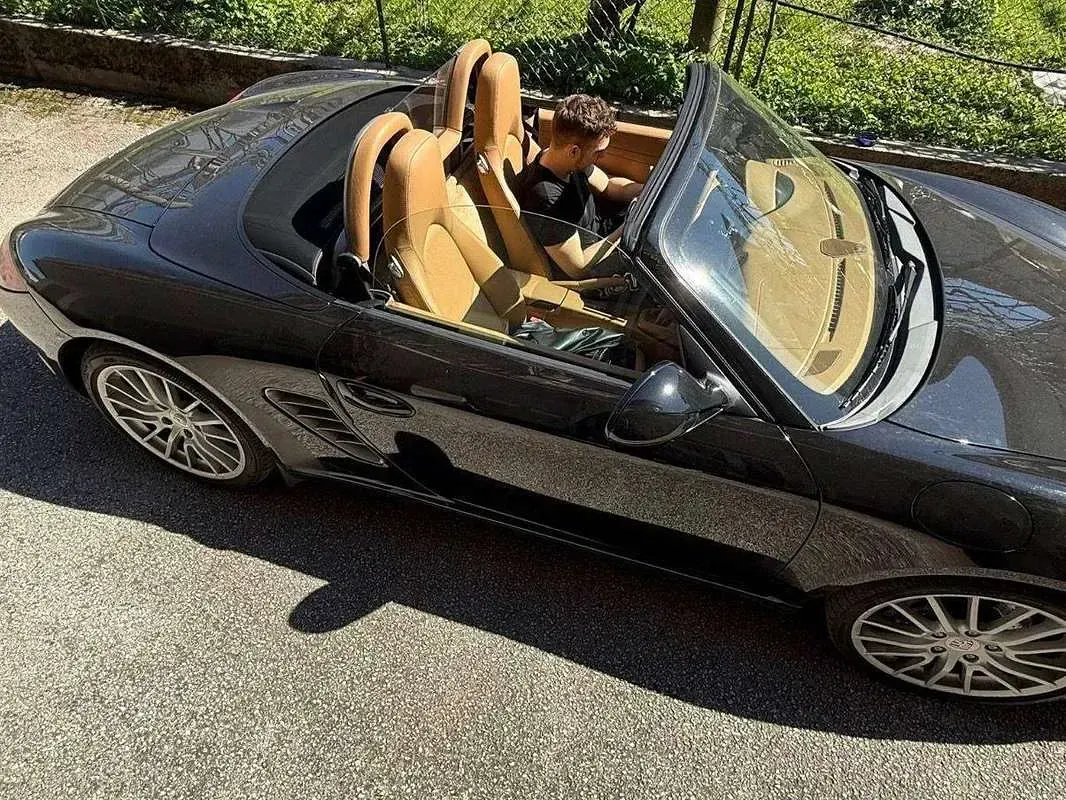 Usata Porsche Boxster 256 CV (188 kW) 2010 Nero Cabrio