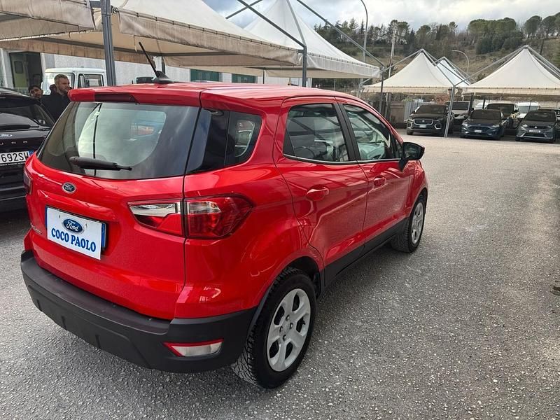Usata Ford Ecosport 95 CV (69 kW) 2020 Rosso SUV