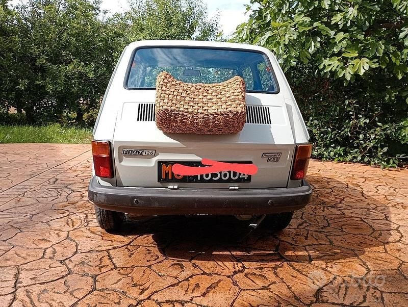 Usata Fiat 126 1970 Bianco Utilitaria