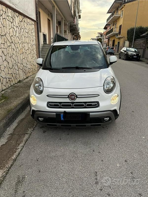 Usata Fiat 500L Cross 95 CV (69 kW) 2017 Bianco Monovolume