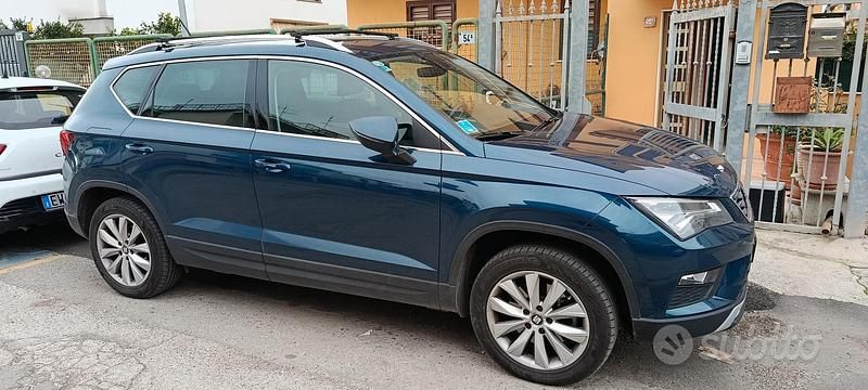 Usata Seat Ateca 115 CV (84 kW) 2017 Blu SUV