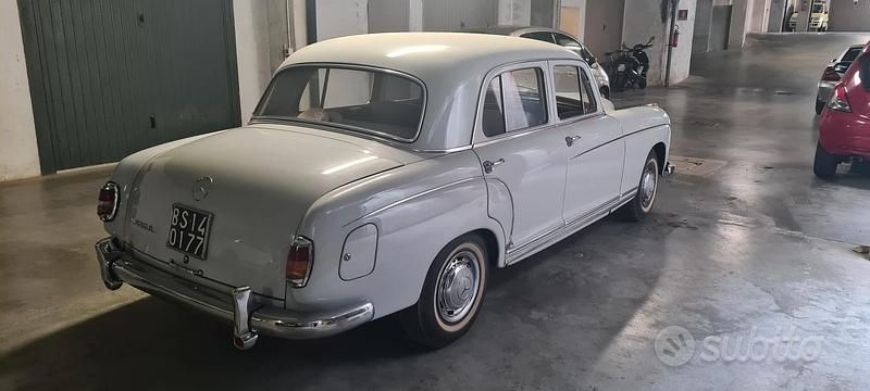 Usata Mercedes 220 1950 Bianco Berlina