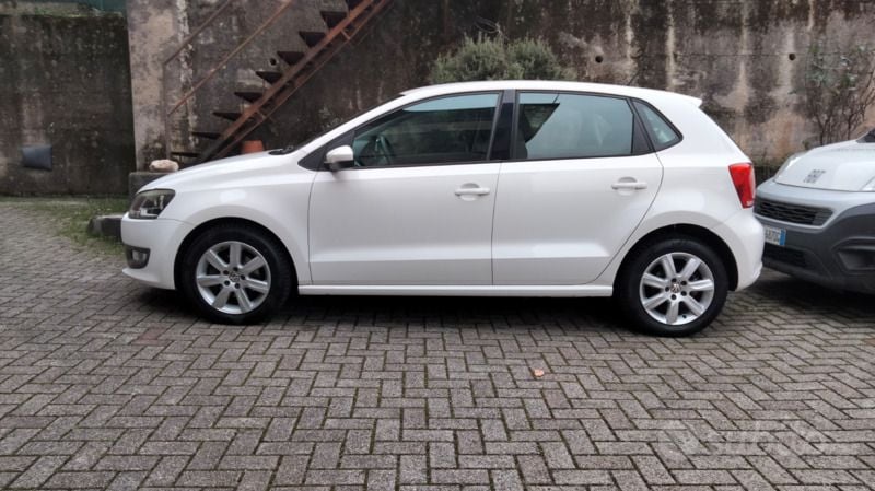 Usata VW Polo 105 CV (77 kW) 2010 Bianco Utilitaria
