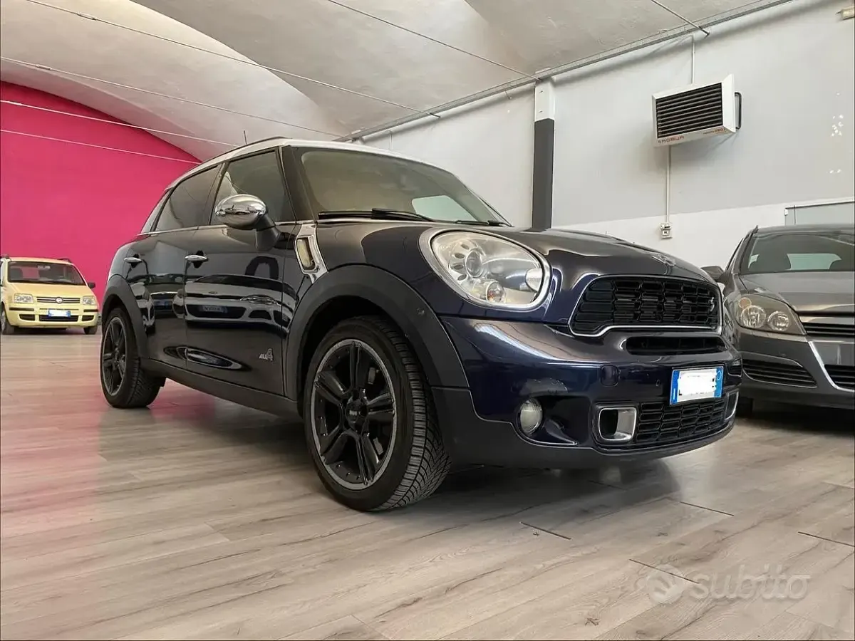 Usata Mini Cooper S Countryman 184 CV (135 kW) 2011 Blu SUV