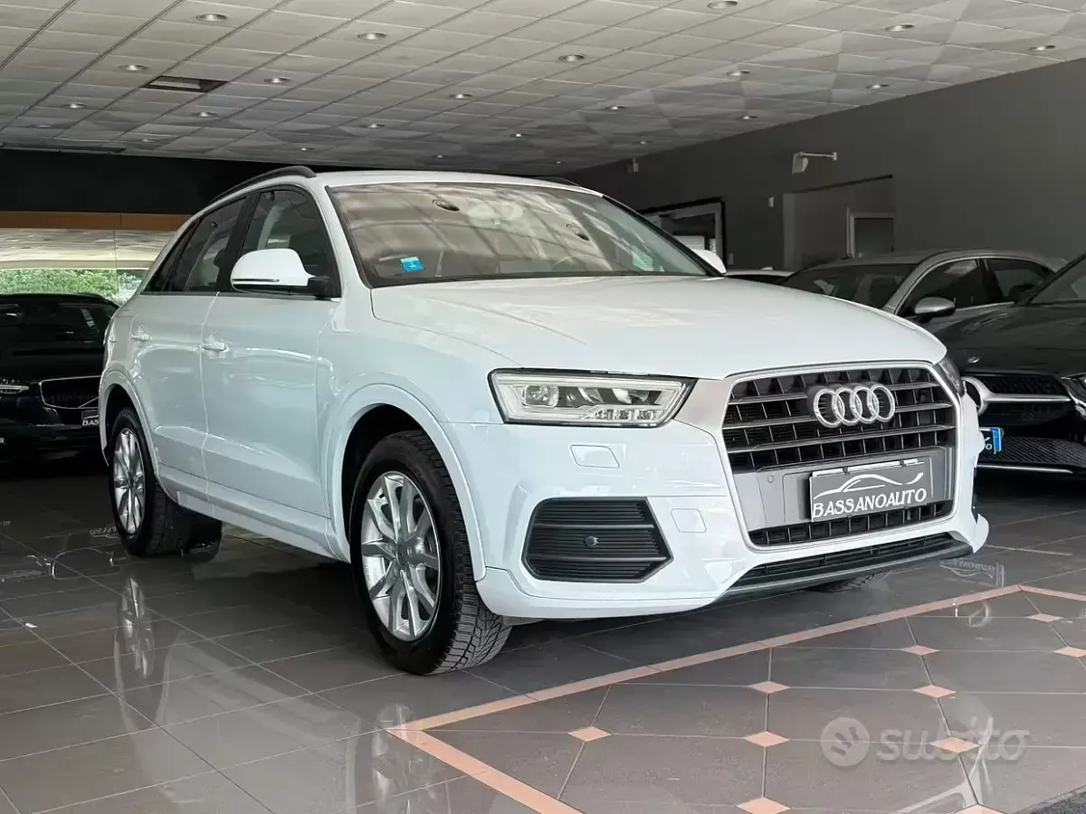 Usata Audi Q3 Business 150 CV (110 kW) 2015 Bianco SUV